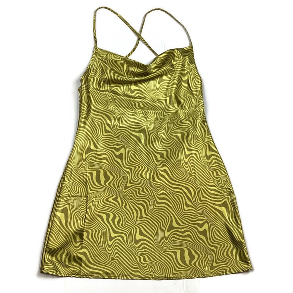 H&M Divided Retro Design Mini Slip Dress